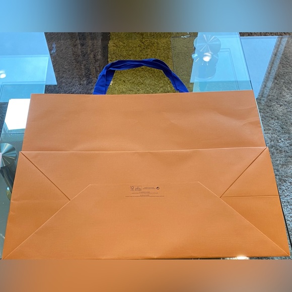 Authentic LV Paper Shopping Bag - Measurements 23” x 10” x 17.5” - Picture 6 of 10